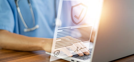 doctor confidentiality laptop